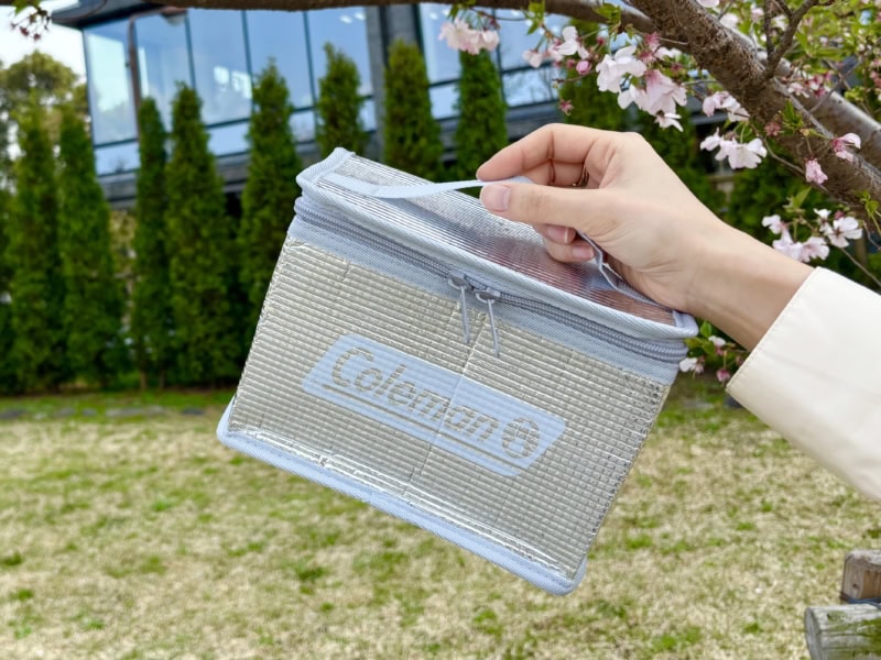 InRed 5月号 コールマン付録 / マチ広ボックス型 アルミバッグ