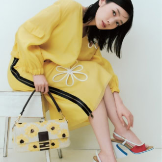 【波瑠】大人になじむ カラーブロック　インタビュー「程よく春夏の軽やかさも感じられて、着ていて楽しかったです」