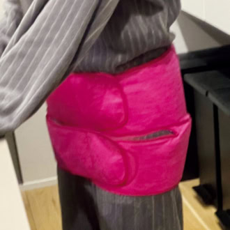 隙間時間に巻くだけで、骨盤やお尻を引き締めマッサージしてくれる骨盤おしりリフレ