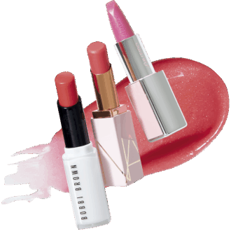 1.テクノサテン ジェル リップスティック LE02(SHISEIDO・限定) 2.アフターグロー リップバーム N 777(NARS JAPAN) 3.エクストラ リップ ティンテッド バーム 207(ボビイ ブラウン)