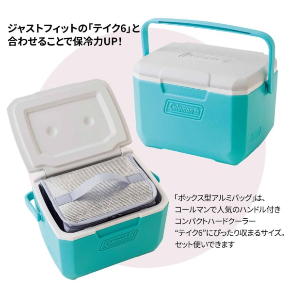 InRed 2026年5月号 付録【コールマン
セットでも別々でも使える！
アルミバッグ&トートバッグ豪華2点セット】 