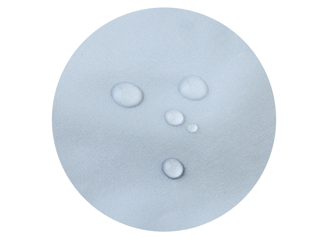 撥水加工だから水に強い