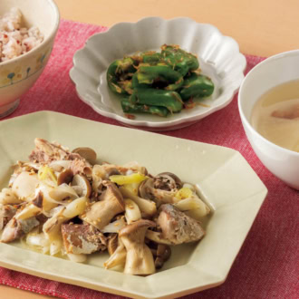 【やせ献立レシピ・月曜日】「レンチンきのこのサバ缶和え」が簡単！美味しい！ヘルシー！