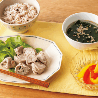 【やせ献立レシピ・土曜日】「エリンギの豚肉ロール」レンジで簡単！ヘルシーなのにボリューム満点