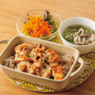 【やせ献立レシピ・日曜日】「カレードリア」厚揚げ入りで満足感アップ！