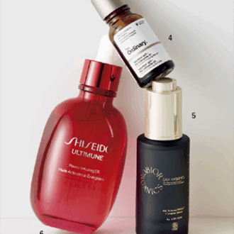 4.V92+PI1フェイスセラム(オーディナリー) 5.レヴィータ デュー(ビオールオーガニクス) 6.SHISEIDO アルティミューン パワライジング オイル(SHISEIDO)