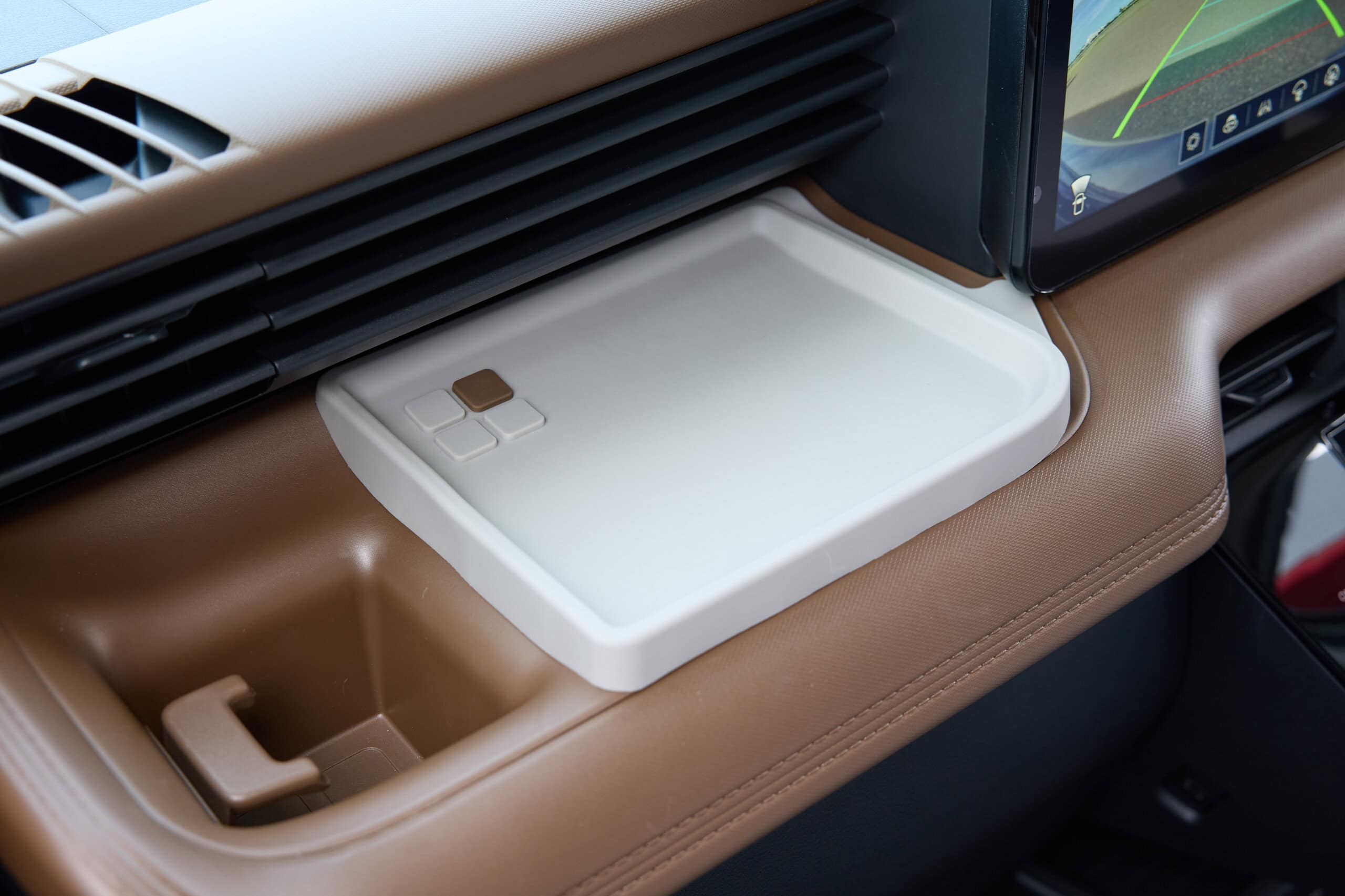 小物の収納スペースも充実