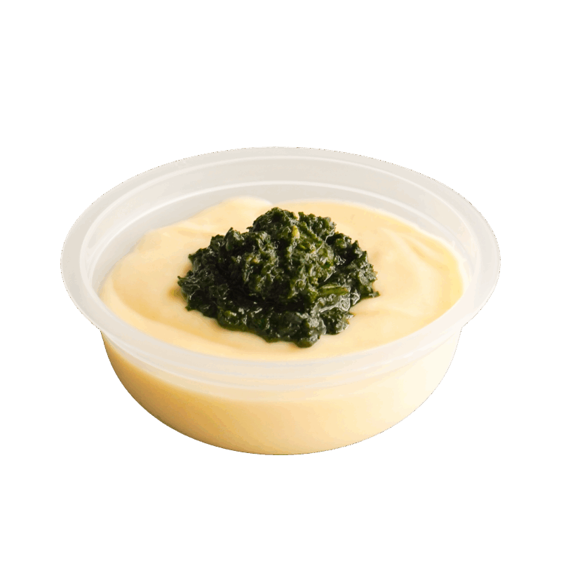 ネオナイスバーガー　ジャンキーチーズディップ　ジェノベーゼ