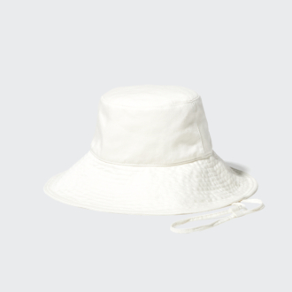 UVカットコットンリネンワイドブリムハット￥2,990→￥1,990（5/1～5/7）
