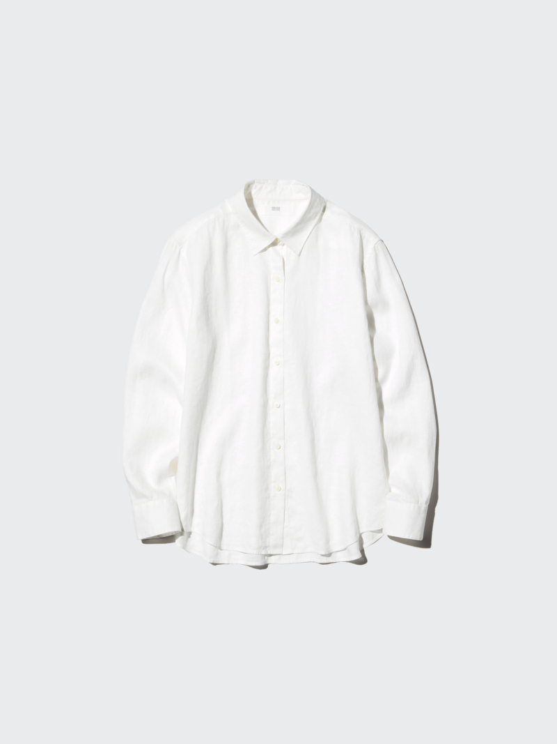 プレミアムリネンシャツ ¥3,990→¥2,990 （5/1～5/3）