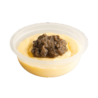 ネオナイスバーガー　ジャンキーチーズディップ　きのこソース