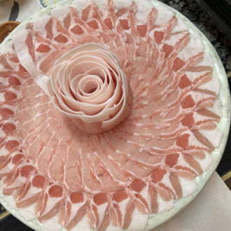 アグー豚のしゃぶしゃぶ