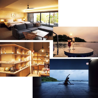 【グランディスタイル沖縄読谷ホテル＆リゾート】3つのラウンジは24時間利用OK！ オールインクルーシブの洗練隠れ家リゾート