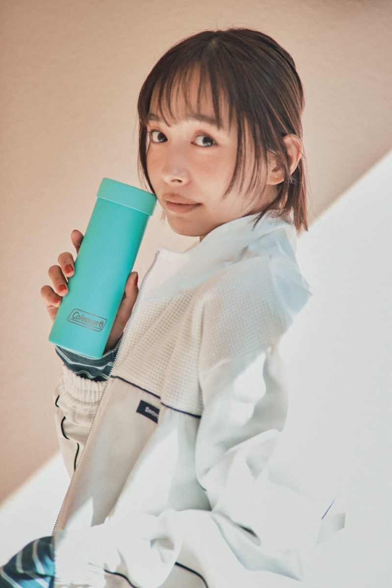 真空断熱ステンレスボトル ミント（450mL）￥4,180（コールマン／コールマン カスタマーサービス）