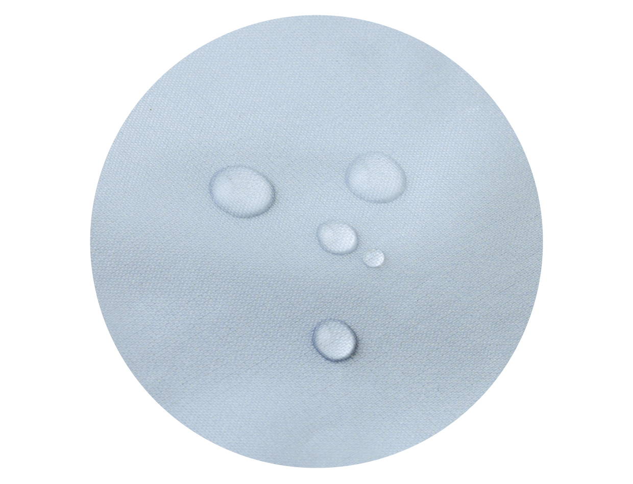 撥水加工だから水に強い