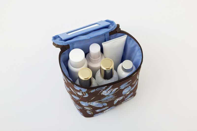 高さがあるからスキンケアを収納しやすい