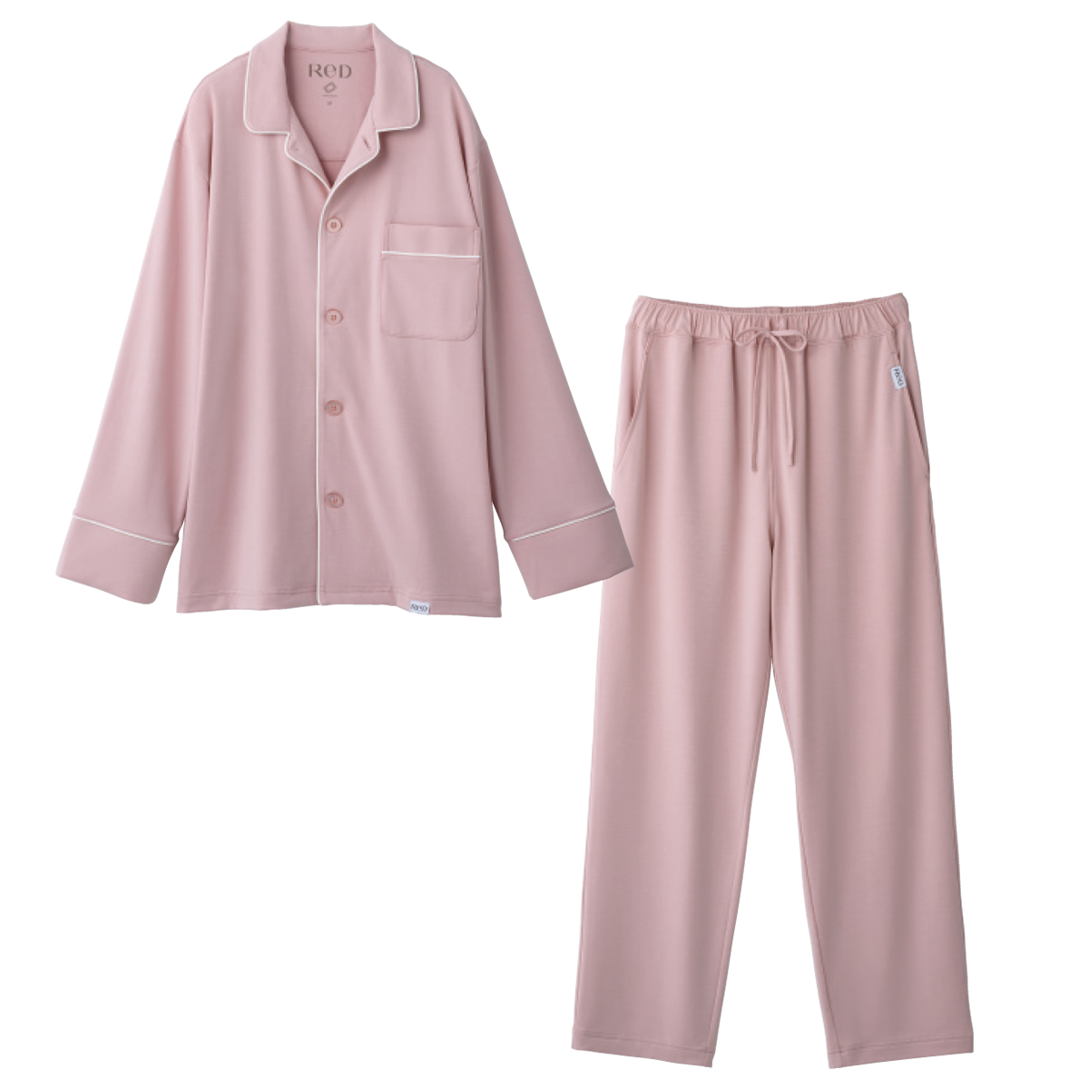 トップス長袖＆ロングパンツセット ピンク￥16,500