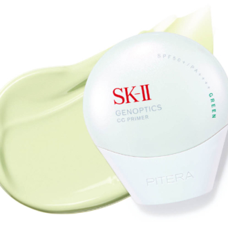 ジェノプティクス CC プライマー ミントグリーンSPF50+・PA++++ 30g ￥9,900〈編集部調べ〉（SK-Ⅱ）