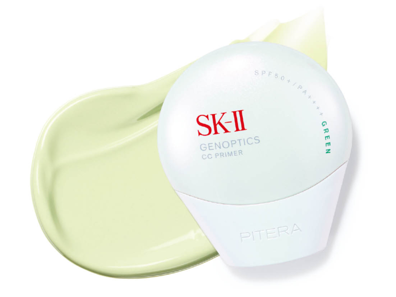 ジェノプティクス CC プライマー ミントグリーンSPF50+・PA++++ 30g ¥9,900〈編集部調べ〉(SK-Ⅱ)