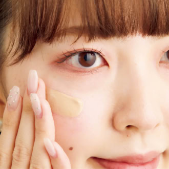 厚塗り感はないのにファンデ級のカバー力！