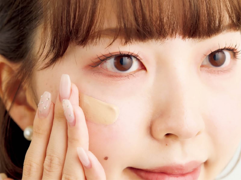 厚塗り感はないのにファンデ級のカバー力!
