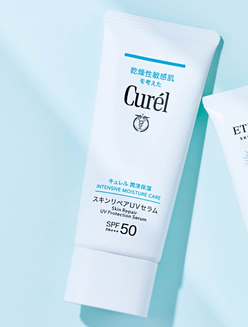 キュレル 潤浸保湿 スキンリペアUVセラムSPF50・PA+++ 60g ¥2,200〈編集部調べ〉(花王)