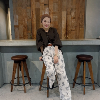 【スナップ】ビッグシルエットシャツとゆるパンツで完成！ 大人のリラクシースタイル