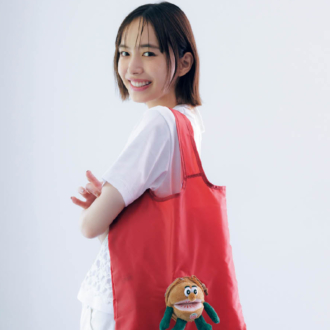 InRed7月号ゼスプリキウイブラザーズレッドのぬいぐるみエコバッグ