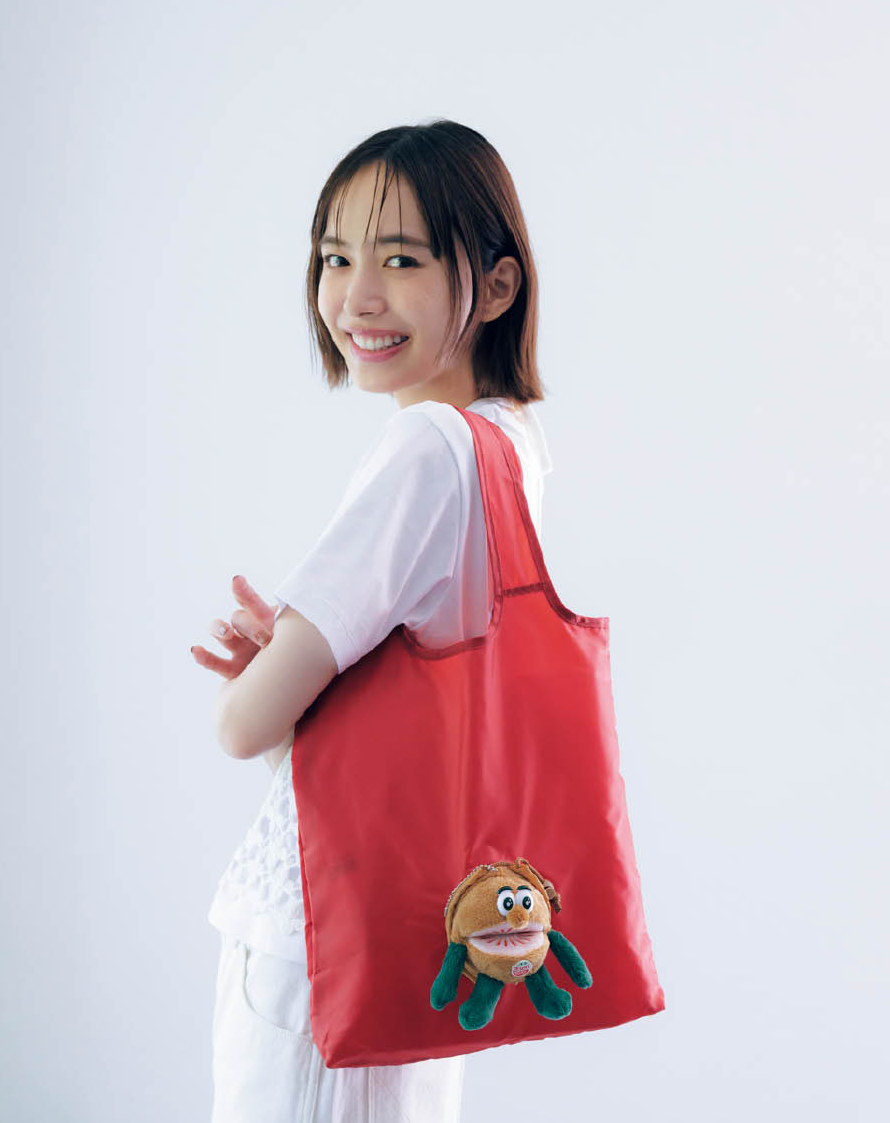 InRed7月号ゼスプリキウイブラザーズレッドのぬいぐるみエコバッグ