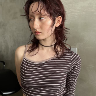30代ヘアスタイル、マレットウルフ、vetica