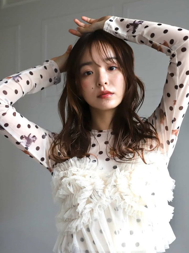 30代ヘアスタイル、コテ巻き風パーマ、ElEn.