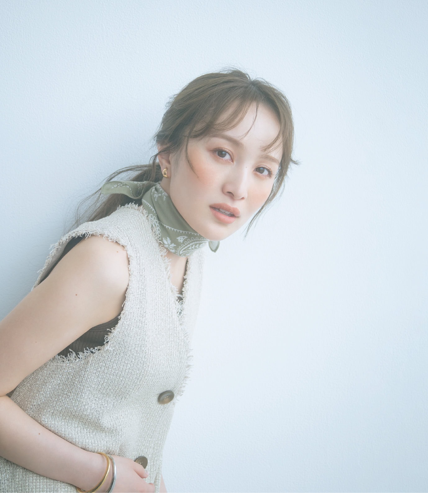 百田夏菜子さんが実践！こなれ感漂うブラウンワントーンメイク
