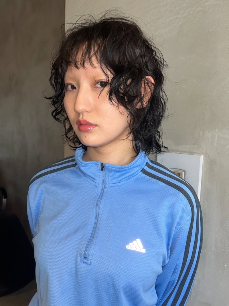 30代ヘアスタイル、ボブウルフパーマ、vetica