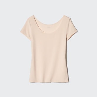 エアリズムUネックT￥1,290