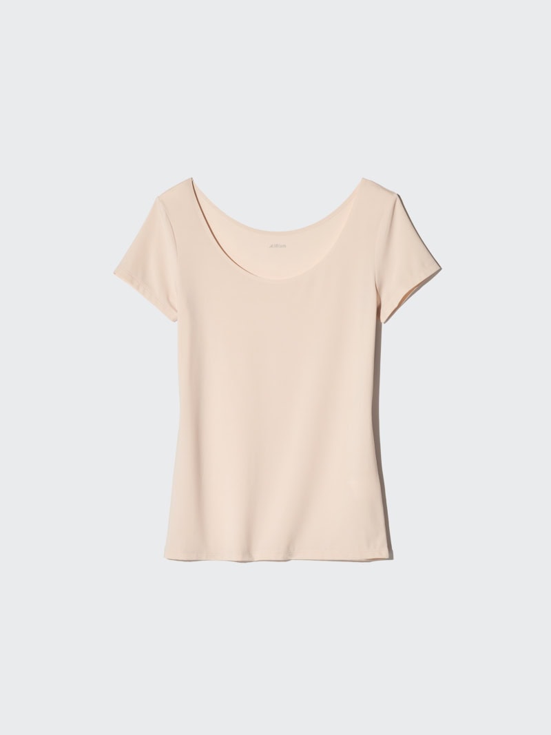 エアリズムUネックT￥1,290