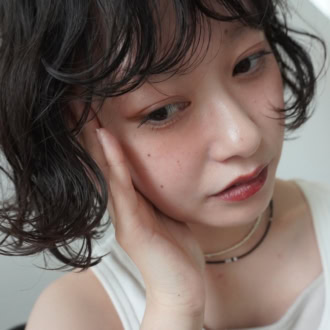 30代ヘアスタイル、レイジーパーマ、December jingumae