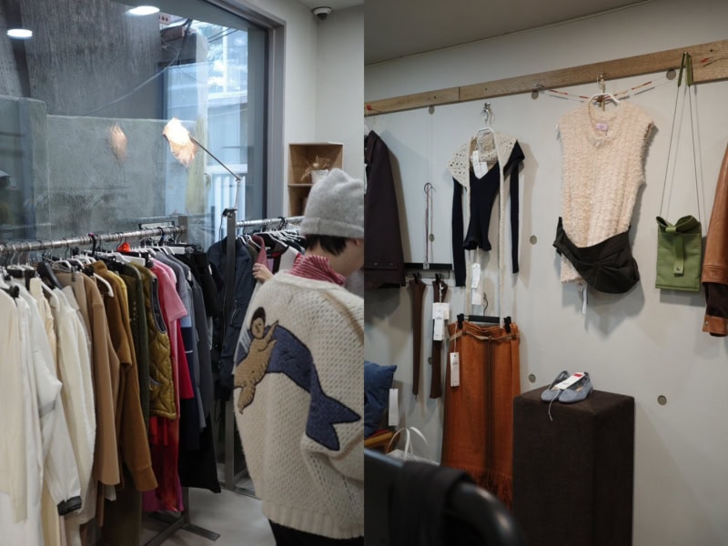 安国 景福宮 セレクトショップ「AMOMENTO」店内