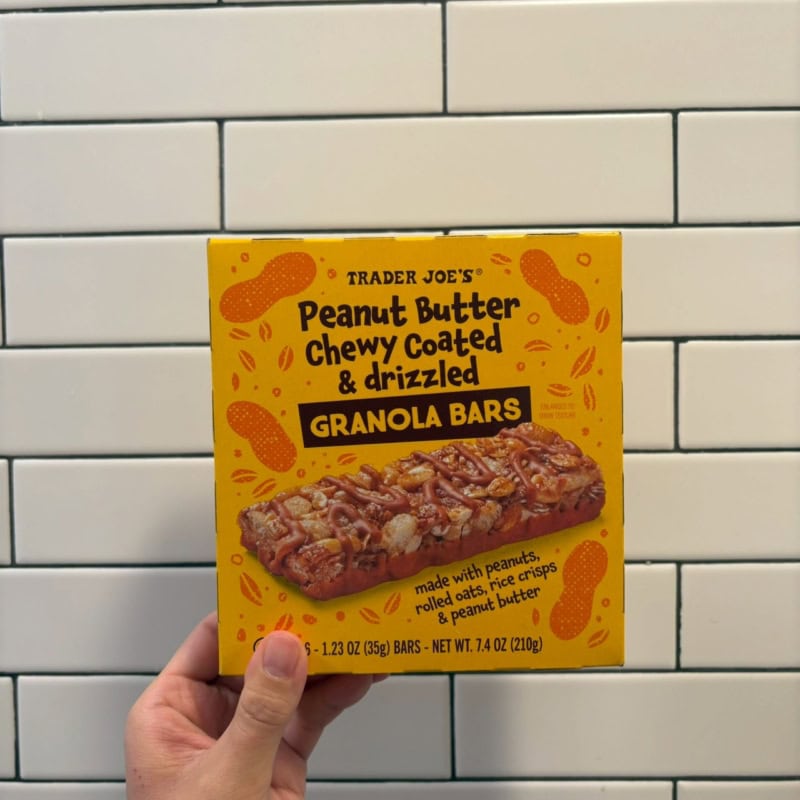 Trader Joe’s ピーナッツバター グラノーラバー 6本入り