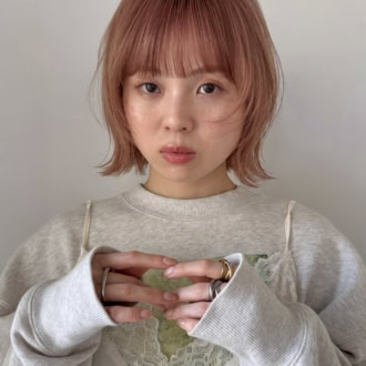 30代ヘアスタイル、フェイスレイヤーボブ、December/shibuya