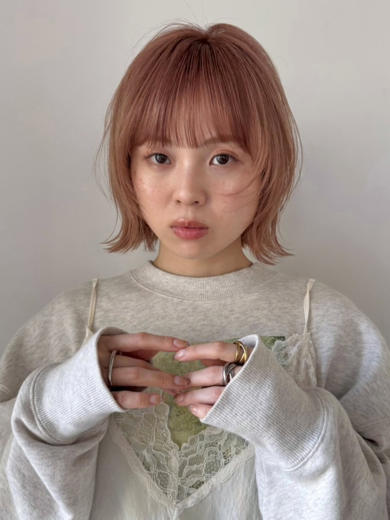 30代ヘアスタイル、フェイスレイヤーボブ、December/shibuya