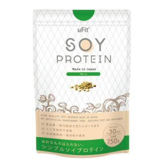 uFit ソイ プロテイン プレーン 750g ¥4,480（MAKERS）