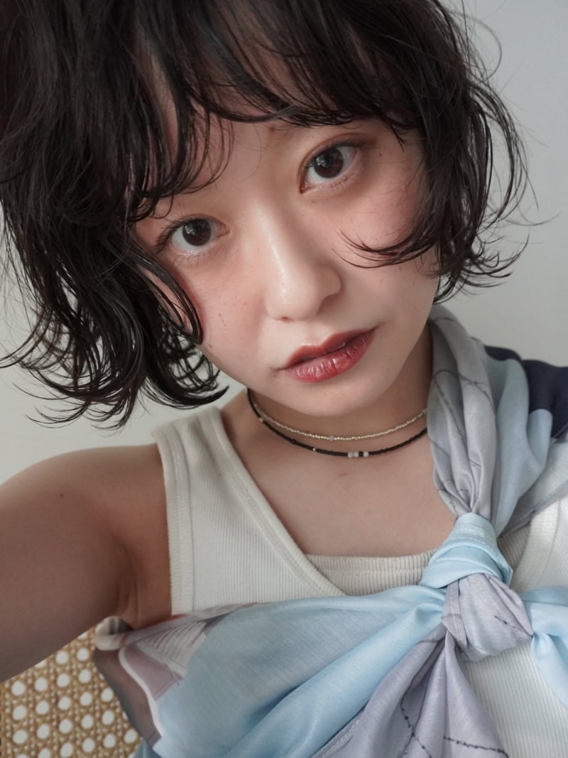 30代ヘアスタイル、レイジーパーマ、December jingumae