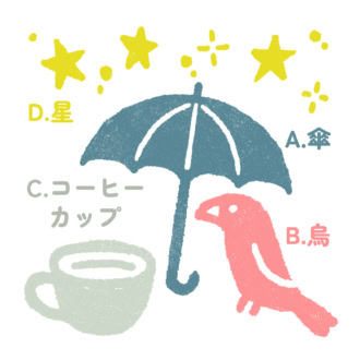 【心理テスト】このイラストで最初に目に入ったものはどれ？ 「あなたが人から誤解されやすいところ」がわかる！