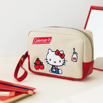 売り切れ必須！【インレッド10月号】キティとコールマンのワッペン刺繍が超絶可愛いポーチ登場♡