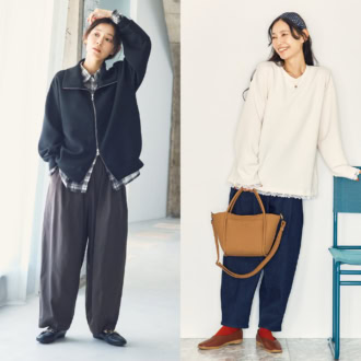 【30代・40代必見】しまむら「トロッとフィット」が秋コーデの救世主！着回し力バツグンの着やせトップス【シーズン リーズン】