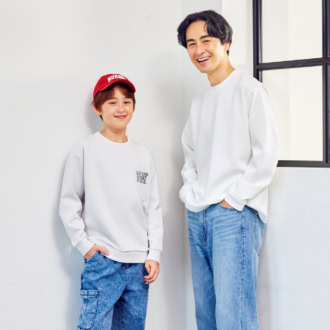 【しまむら】家族でお揃い！「プニュフィット」のパパ＆キッズ新作で楽しむ秋のおしゃれリンクコーデ【シーズン リーズン】