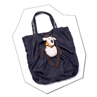 ヤギべえエコバッグ ［バッグ本体H39×W45×D11］各￥2,310