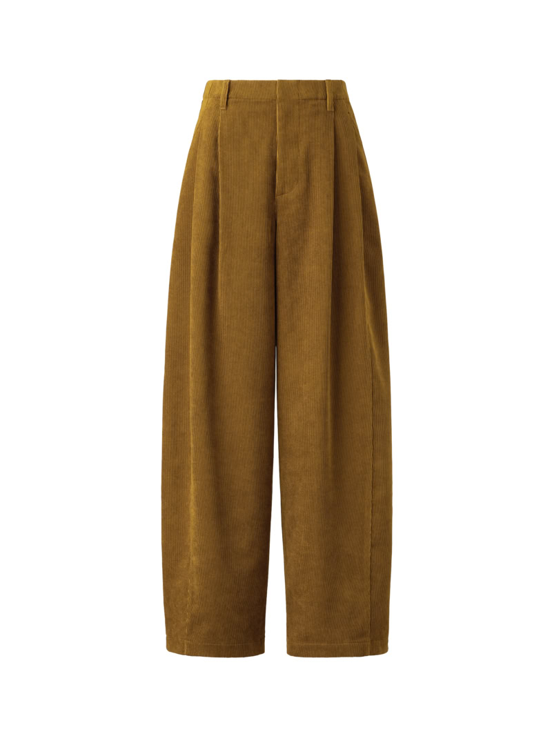 コーデュロイボリュームパンツ¥4,990
