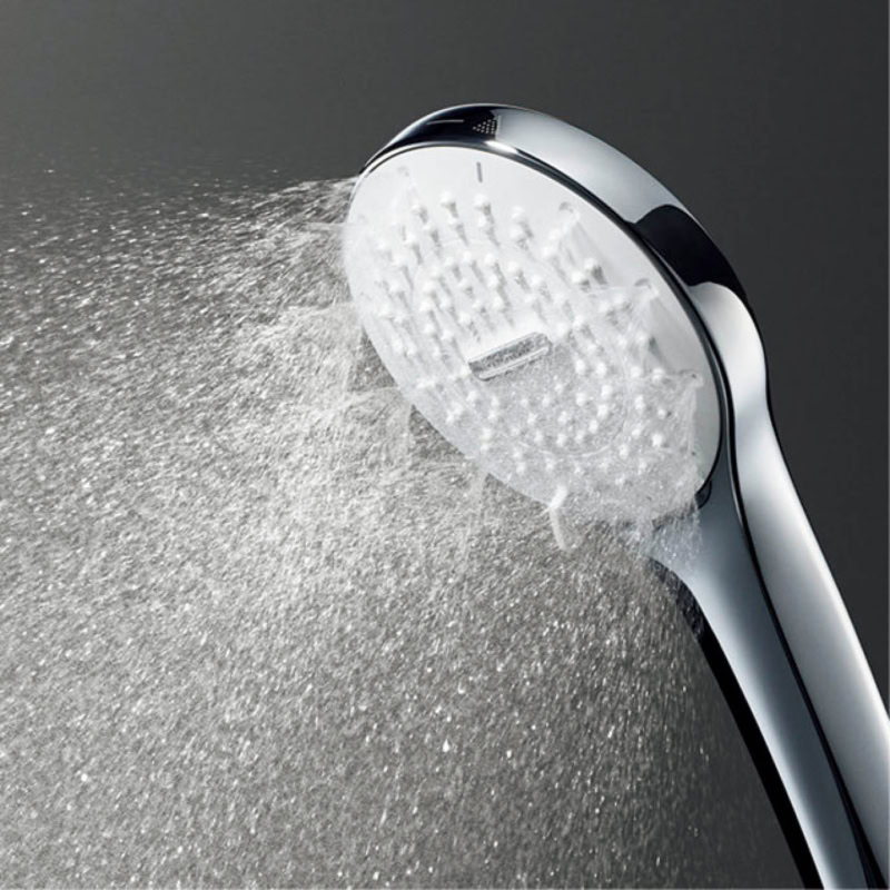 気分やシーンに合わせて使える５つの吐水モードを搭載したファインバブルシャワーSPA U。