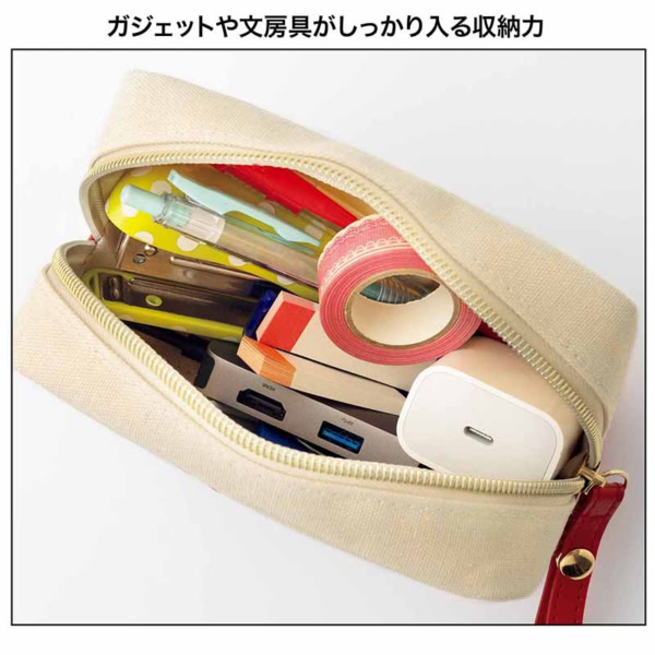 InRed 2026年10月号増刊 付録【Coleman × HELLO KITTY
ワッペン付きポーチ】 